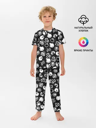 Детская пижама с брюками / SEVEN DEADLY SINS СИМВОЛЫ