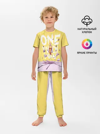 Детская пижама с брюками / Взлет Сайтамы