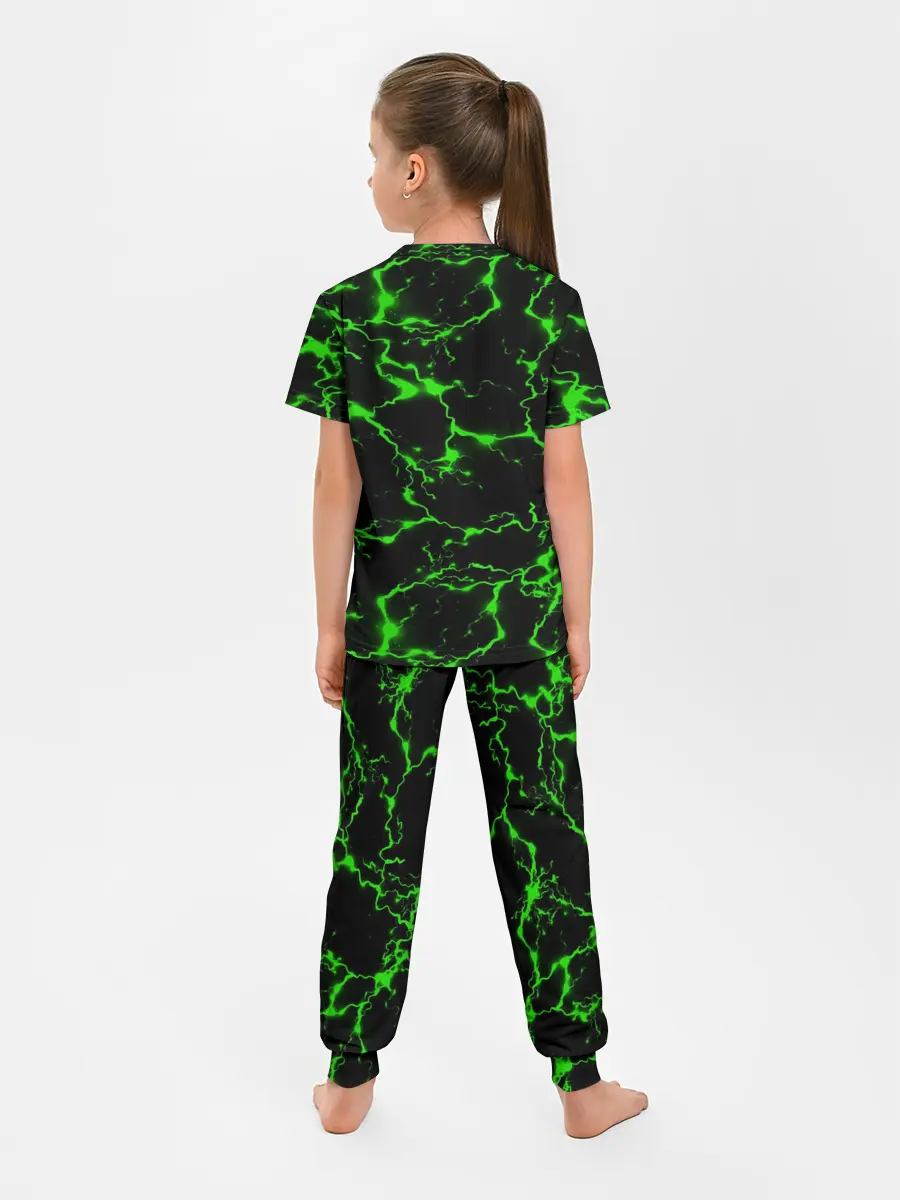 Детская пижама с брюками / Green Flash