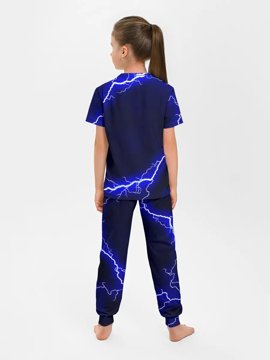 Детская пижама с брюками / СИНИЕ МОЛНИИ