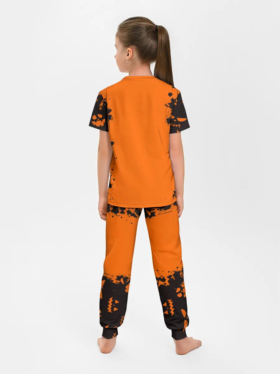 Детская пижама с брюками / ВЕДЬМОЧКА НА ХЕЛЛОУИН