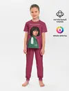 Детская пижама с брюками / Игрок Ojingeo geim.