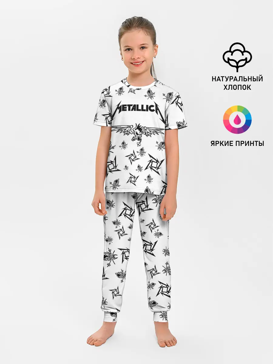 Детская пижама с брюками / METALLICA