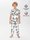 Детская пижама с брюками / Панды
