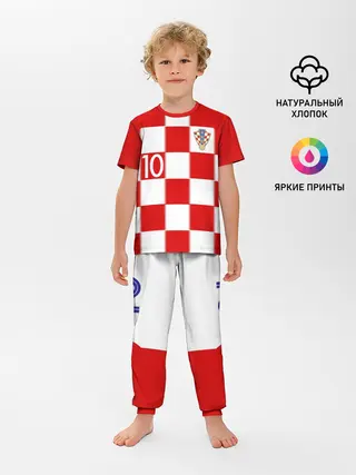 Детская пижама с брюками / Модрич Хорватия