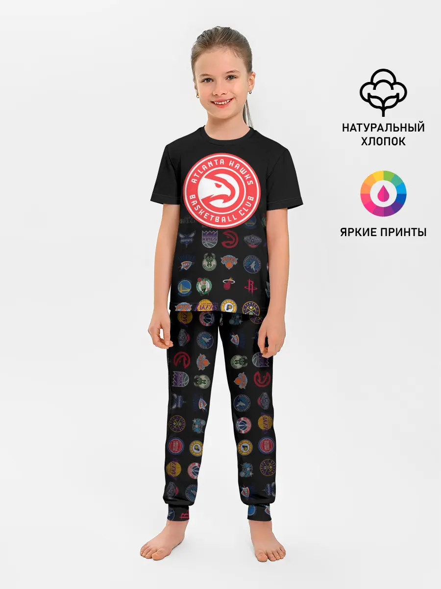 Детская пижама с брюками / Atlanta Hawks