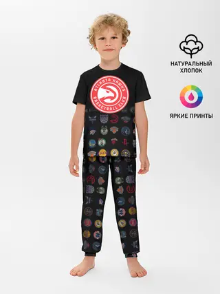 Детская пижама с брюками / Atlanta Hawks