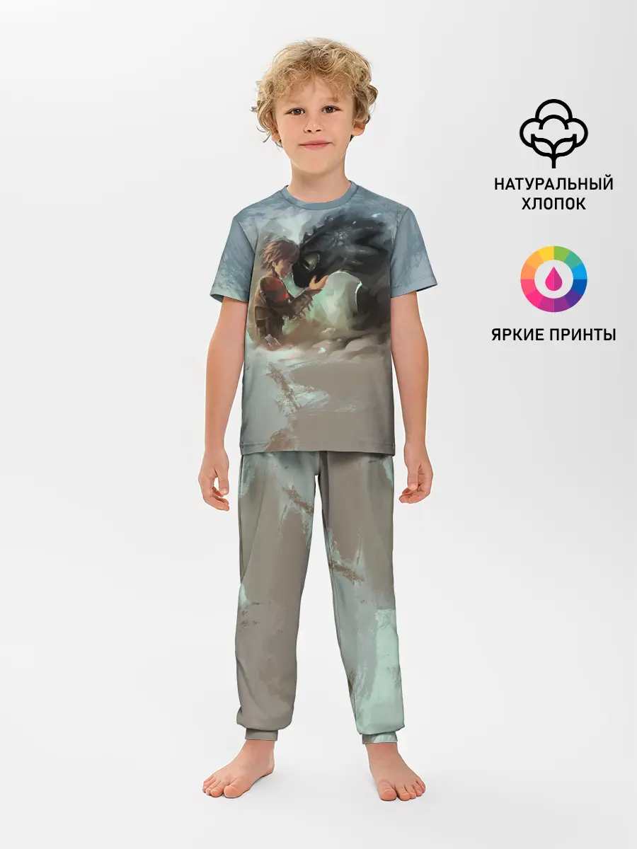 Детская пижама с брюками / Верные друзья