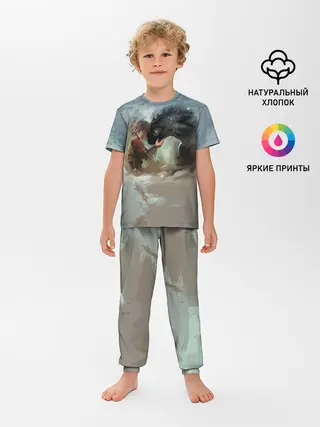 Детская пижама с брюками / Верные друзья