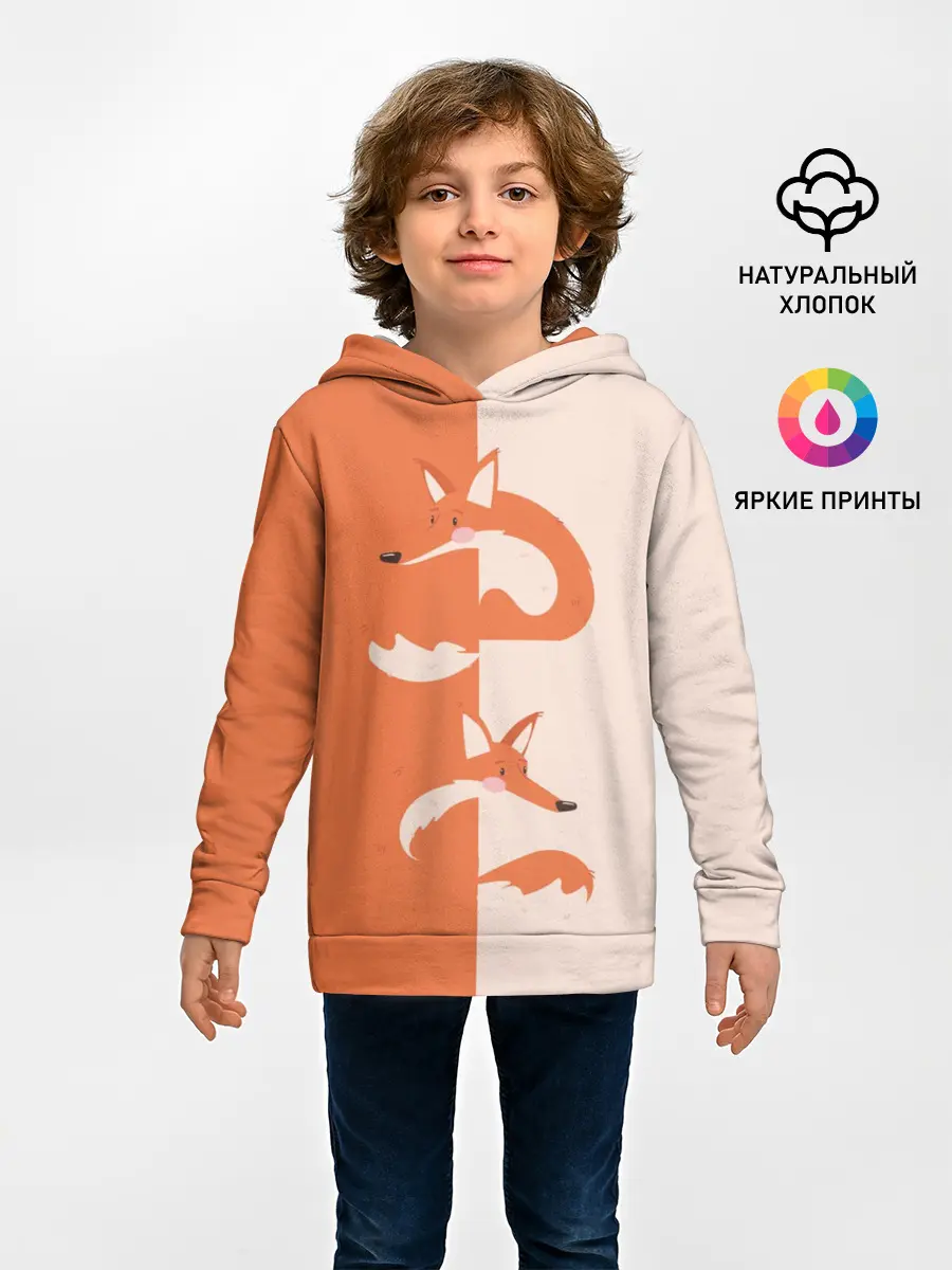 Детское худи / Лисичка-сестричка