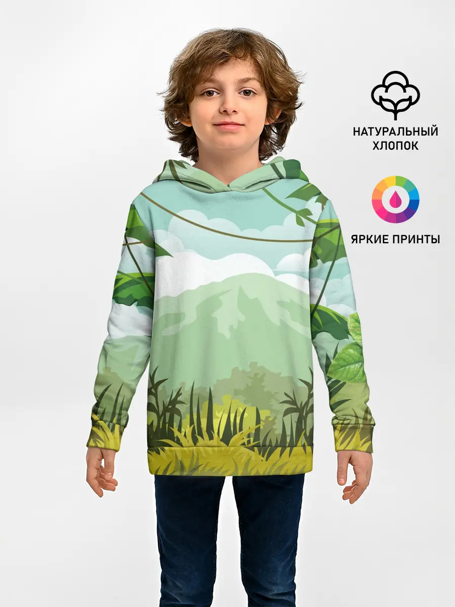Детское худи / Тропики