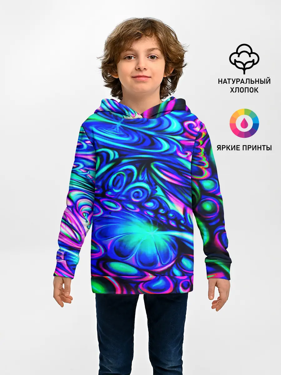 Детское худи / PSY NEON