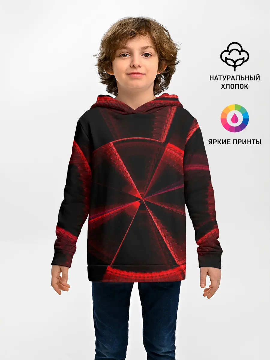 Детское худи / Атомный неон