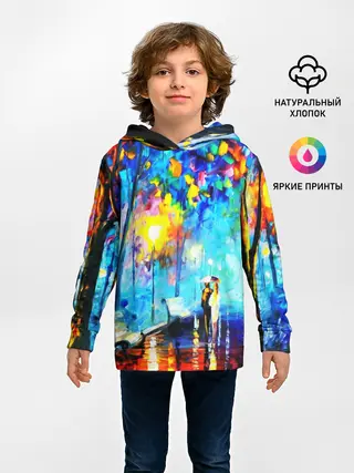 Детское худи / ВЕЧЕРНЯЯ ПРОГУЛКА