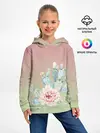 Детское худи / суккулент градиент