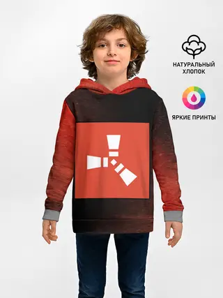 Детское худи / РАСТ - Глитч