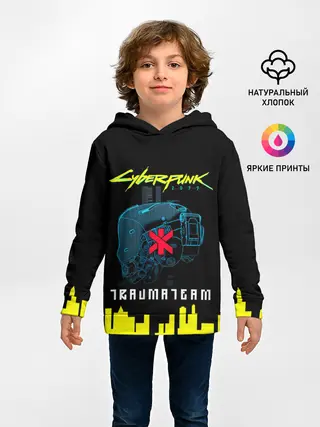 Детское худи / TRAUMA TEAM Cyberpunk 2077