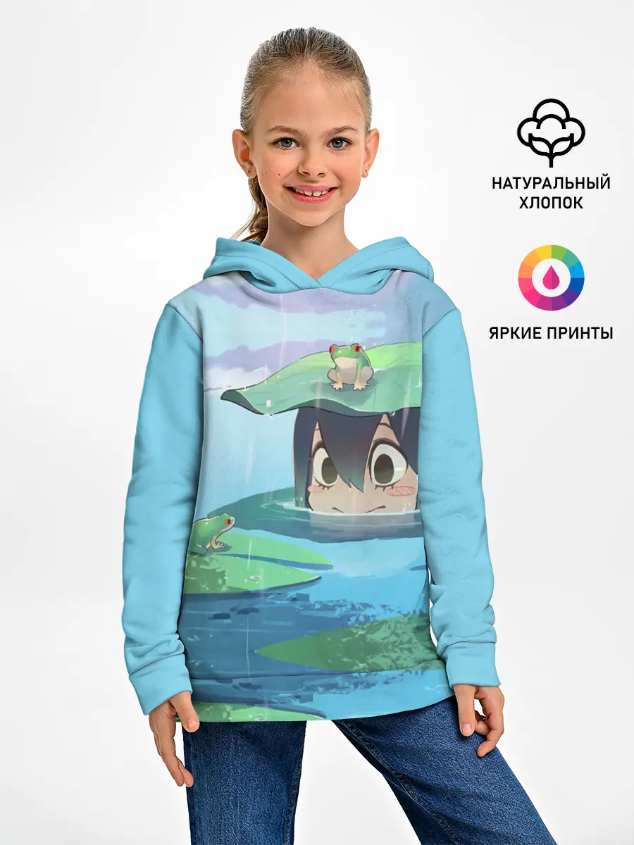 Детское худи / Тсую Асуи прячется под водой