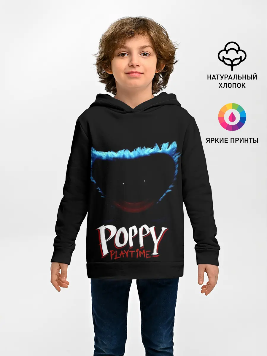 Детское худи / Poppy Playtime | Huggy Wuggy