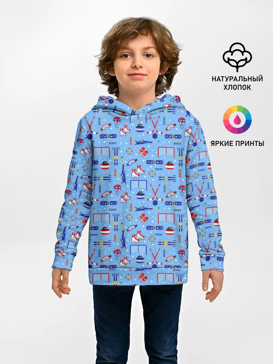 Детское худи / Зимние виды спорта