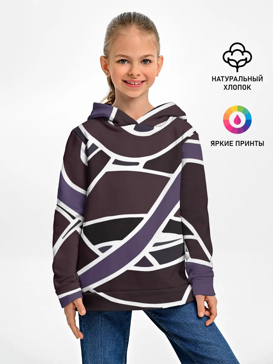 Детское худи / Линейная текстура
