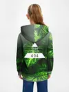 Детское худи / Листья зеленые CODE ERROR 404