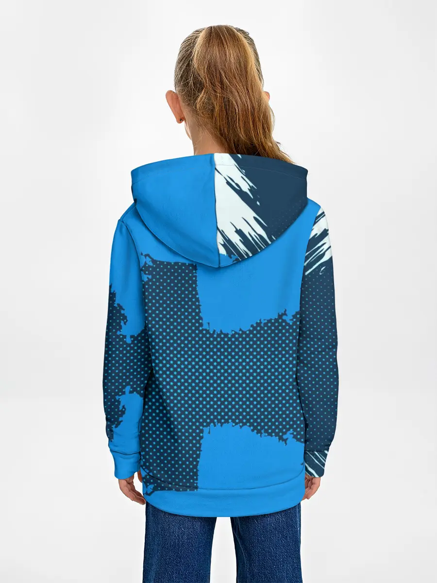 Детское худи / REAL MADRID SPORT BLUE