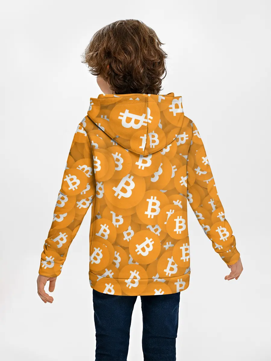 Детское худи / Я БИТКОИН / I AM BITCOIN