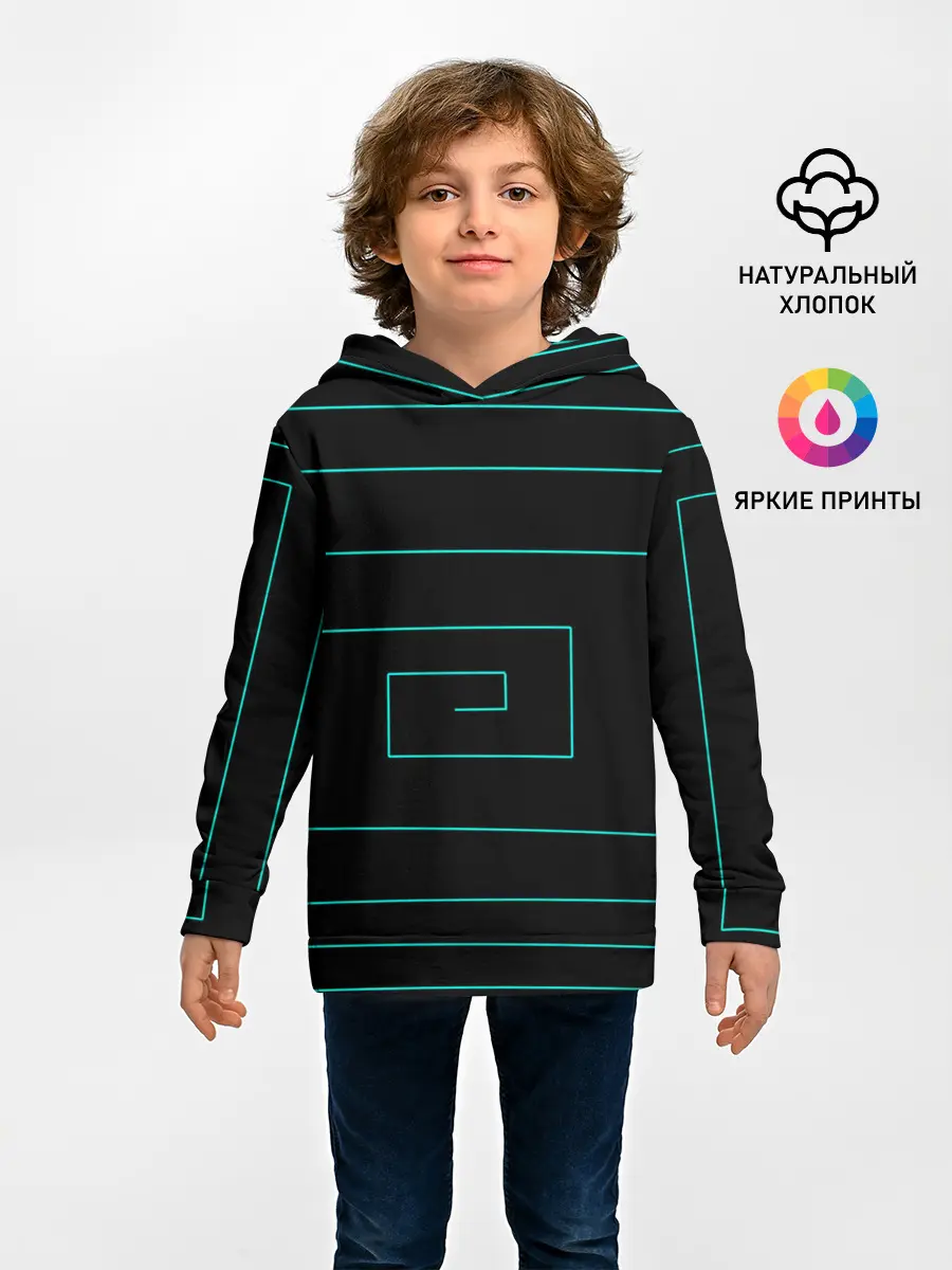 Детское худи / геометрия нарушена