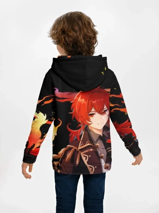 Детское худи / Genshin Impact - Дилюк