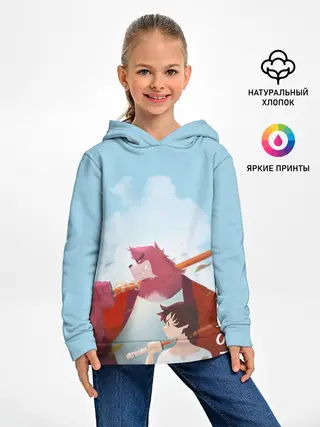 Детское худи / Куматэцу и его ученик