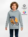 Детское худи / Космический велосипедист