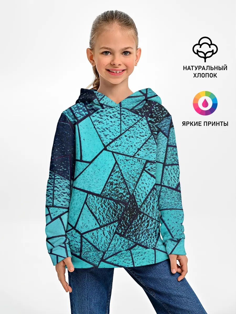 Детское худи / НЕОНОВЫЙ ВИТРАЖ