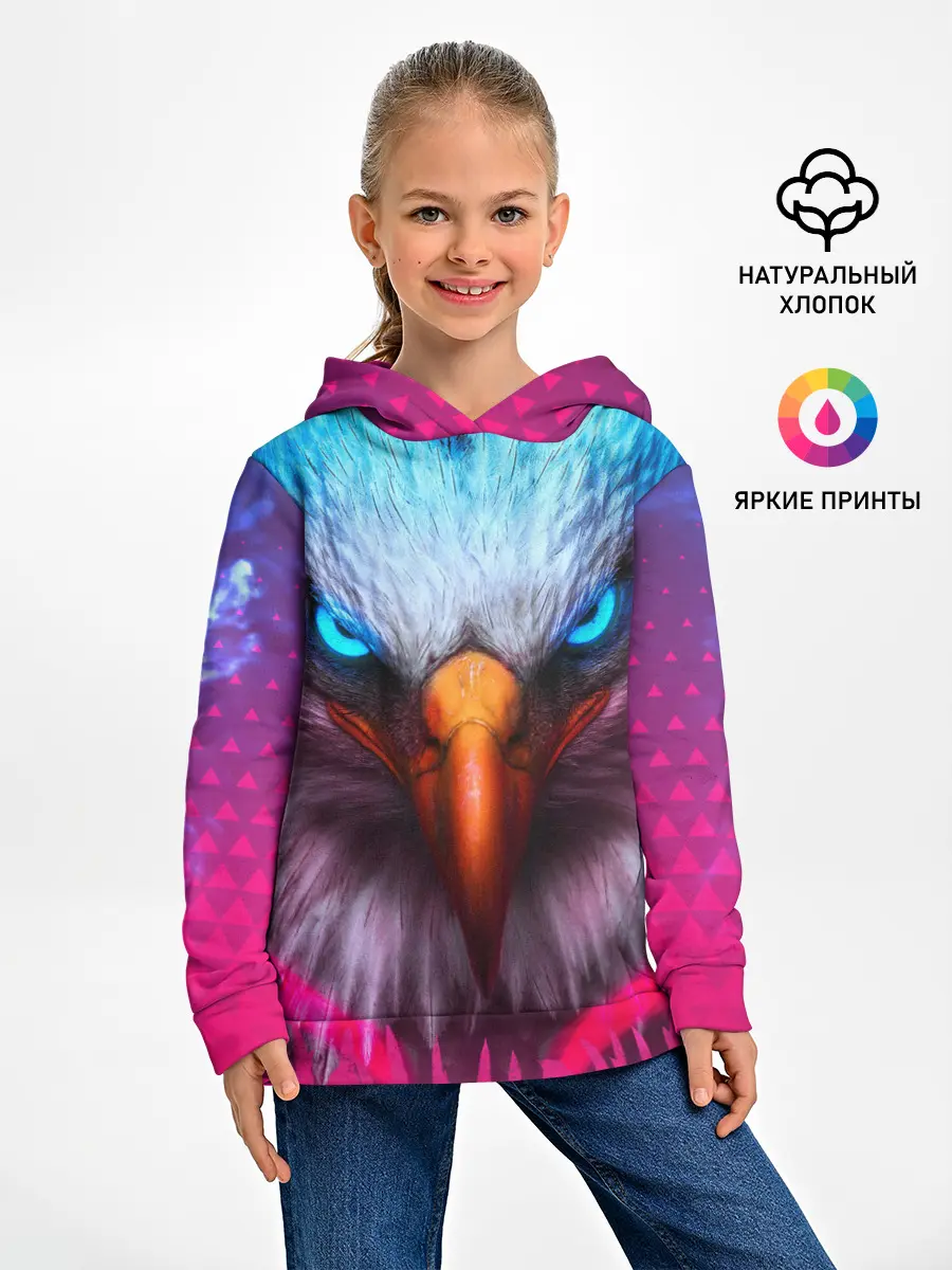 Детское худи / Взгляд орла