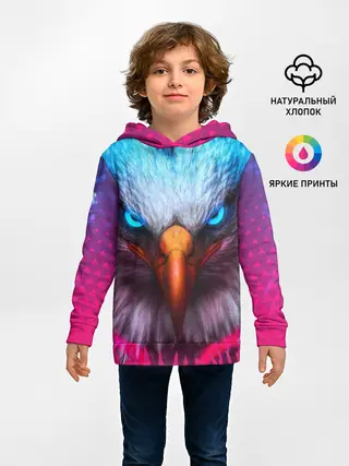 Детское худи / Взгляд орла