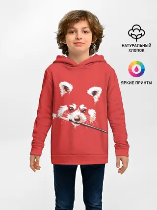 Детское худи / Красная панда
