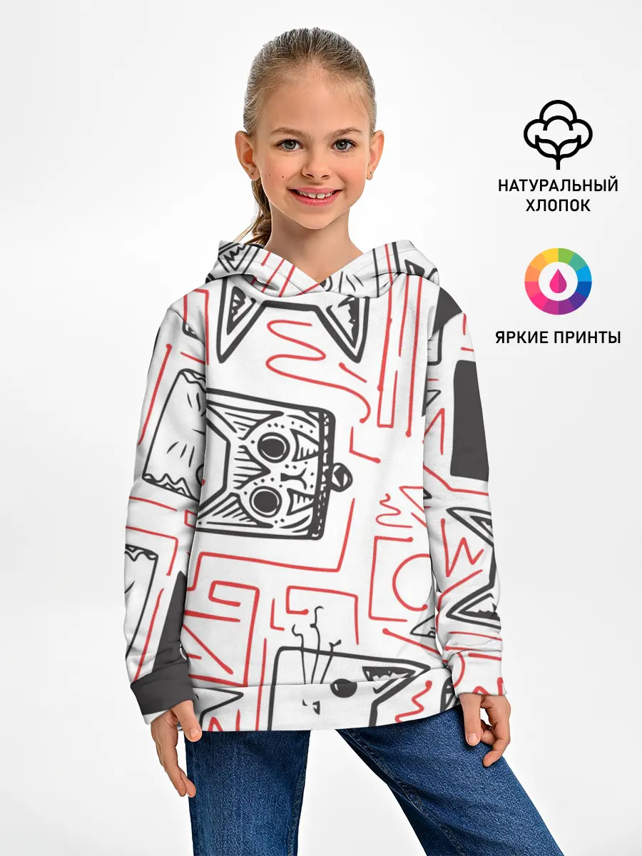 Детское худи / Cats