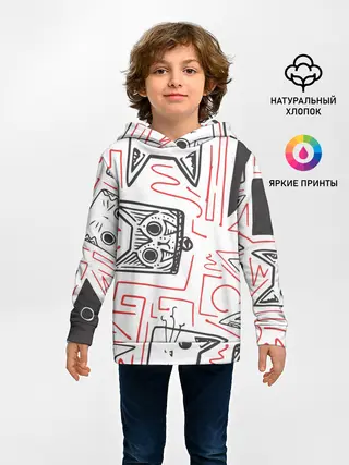 Детское худи / Cats