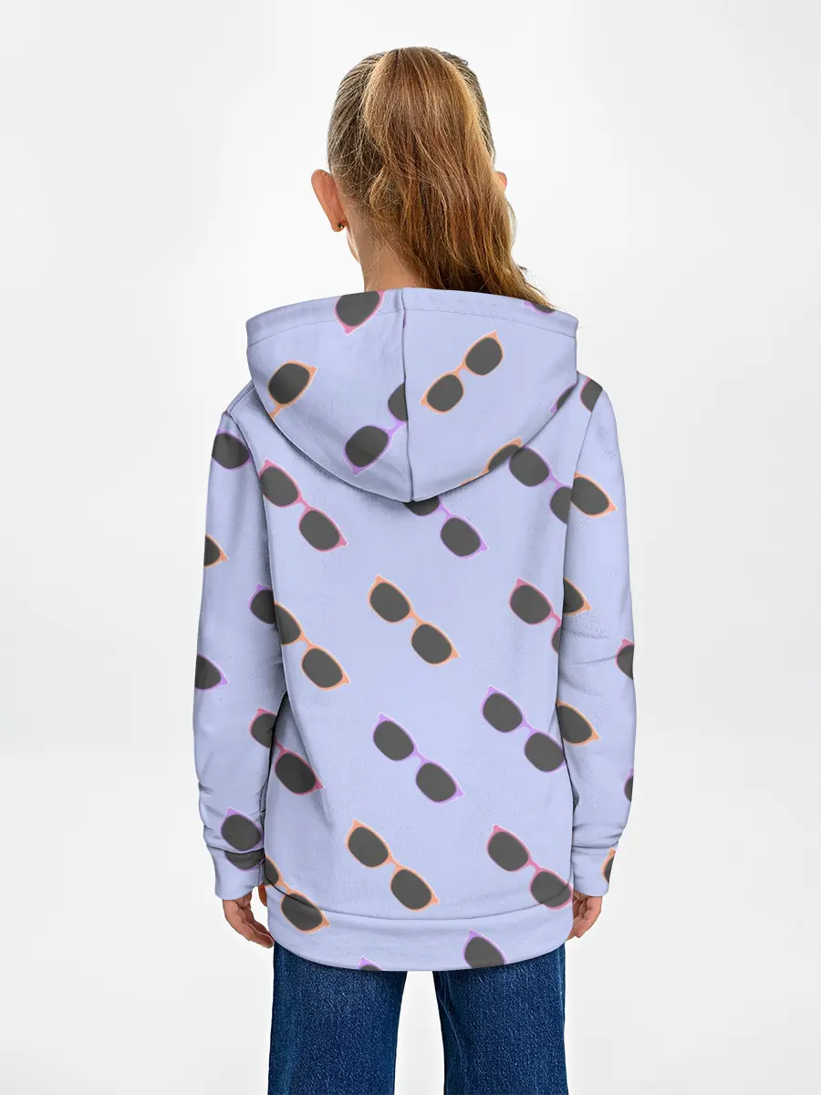 Детское худи / Разноцветные очки