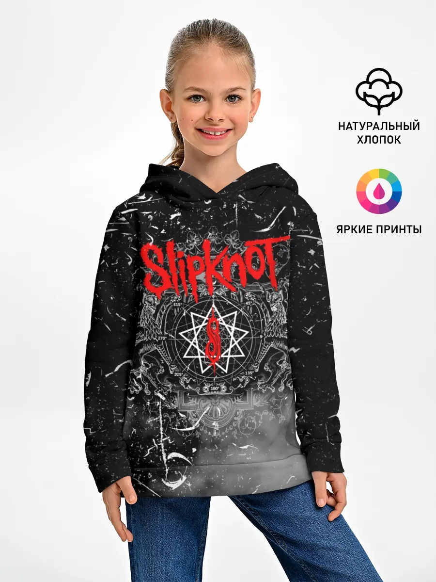Детское худи / Slipknot Grunge Rock | СЛИПКНОТ