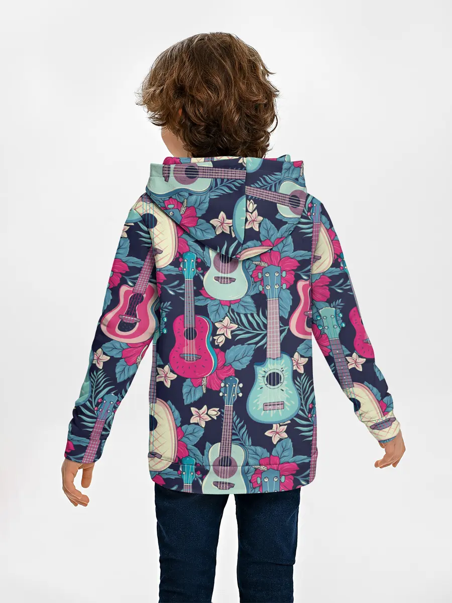 Детское худи / Укулеле фруктовые