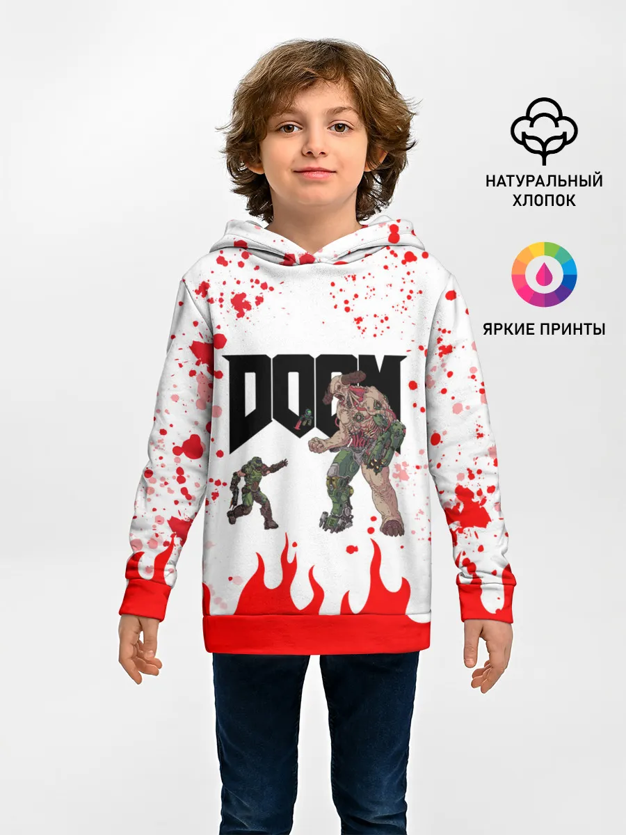 Детское худи / Doomguy vs Cyberdemon