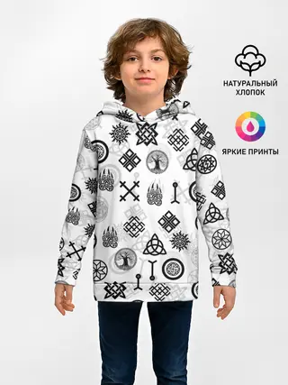 Детское худи / СЛАВЯНСКИЕ РУНЫ