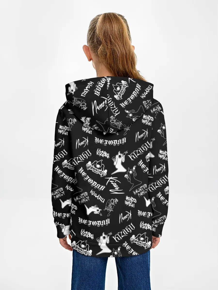 Детское худи / KIZARU / HAUNTED FAMILY