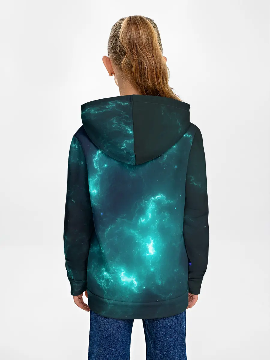 Детское худи / НЕОНОВЫЙ КОСМОС | NEON SPACE