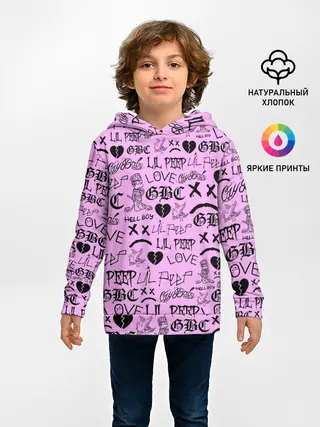 Детское худи / LIL PEEP LOGOBOMBING
