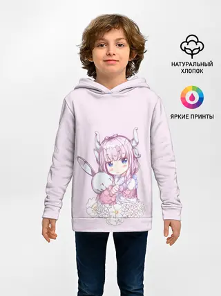 Детское худи / Дракон-Горничная Кобаяши