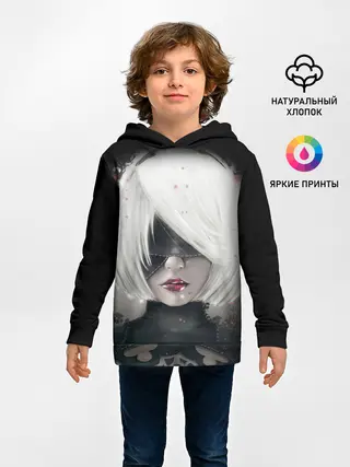 Детское худи / YoRHa | Nier