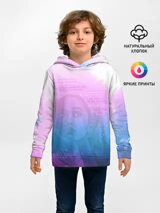Детское худи / Ariana Grande Thank You, Next