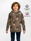 Детское худи / КоЖа в ромбиках